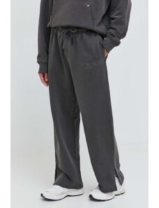 Karl Lagerfeld Jeans pantaloni da jogging in cotone colore grigio