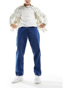 Lee - Oscar - Jeans comodi affusolati stile anni '90 lavaggio medio-Blu