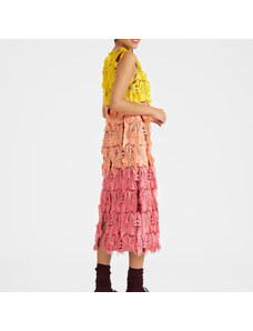 La DoubleJ Dresses gend - Column Dress Jacquard Multicolor XS 86% Polyester 14% Silk