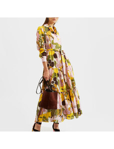 La DoubleJ Dresses gend - Bellini Dress Big Flower Rose L 80% Cotton 20% Silk