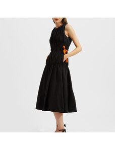 La DoubleJ Dresses gend - Biennale Dress Solid Black L 60% Polyester 40% Cotton