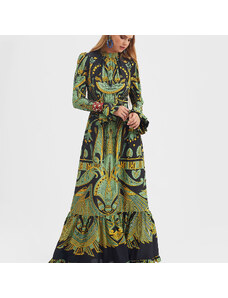 La DoubleJ Dresses gend - Visconti Dress The Nile Placée Black L 96% Viscosa 4% Elastane