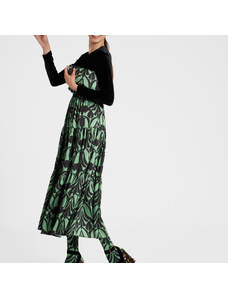 La DoubleJ Dresses gend - Big Dress Papyrus Green L 93%Polyester 4%Silk 3%Polyammide