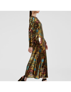 La DoubleJ Dresses gend - Swank Dress Sicomore Gold L 100% Polyester
