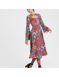 La DoubleJ Dresses gend - Farfalla Dress Sicomore Red L 92% Viscose 8% Elastane