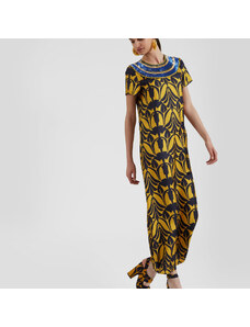 La DoubleJ Dresses gend - Super Swing Dress Papyrus Gold XXS 100% Silk