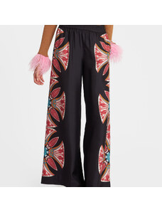 La DoubleJ Shorts & Pants gend - Palazzo Pants Lotus Placée Pink L 100% Silk