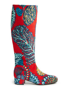 La DoubleJ Shoes gend - Edie Boots Sicomore Red 36 100% Cotton