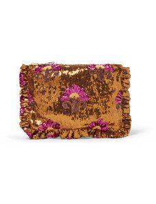La DoubleJ Bags & Pochettes gend - Hand Pochette Bronze One Size 99% Polyester 1% Elastane