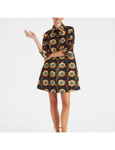 La DoubleJ Dresses gend - Short Artemis Dress Daisychain Black M 100% Polyester