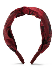 La DoubleJ Hair Accessories gend - Cerchietto Ruby Red One Size 45% Polyester 44% Recycled Polyester 11%Metal