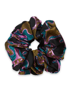 La DoubleJ Hair Accessories gend - Giga Scrunchie Spritz Blue Petrol One Size 54% Polyester 37% Recycled Polyester 9%Metal