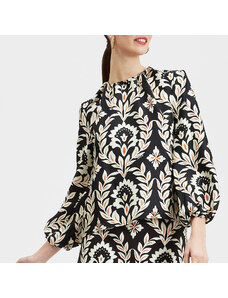 La DoubleJ Shirts & Tops gend - Charming Top Ghirlanda Black L 100% Silk