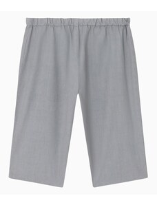 Bonpoint Pantaloni Dandy color grigio ardesia in cotone