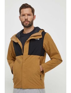 The North Face giacca da esterno Carto Triclimate colore marrone