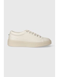 Karl Lagerfeld sneakers in pelle FLINT colore bianco KL53320A