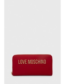 Love Moschino portafoglio donna colore rosso