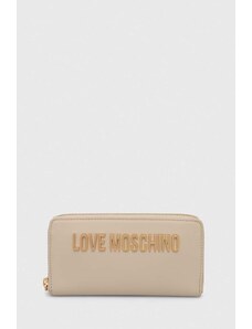 Love Moschino portafoglio donna colore beige
