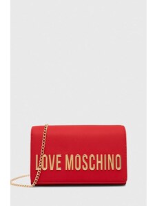 Love Moschino borsetta colore rosso
