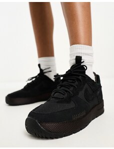 Nike - Air Force 1 Wild - Sneakers unisex triplo nero