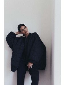 MUUV. giacca reversibile Nuage donna colore nero