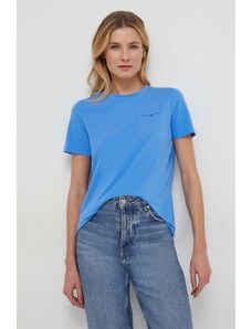 Tommy Hilfiger t-shirt donna colore blu