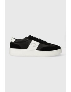 Karl Lagerfeld sneakers in pelle KOURT III colore nero KL51524