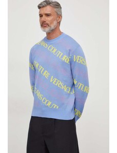 Versace Jeans Couture maglione uomo colore blu