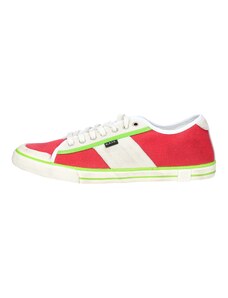 Sneakers basse Donna D.A.T.E. TENDER LOW-37 Tessuto Rosso -
