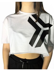 T-shirt maniche corte Donna RICHMOND SPORT UWP21052TS Cotone Bianco -