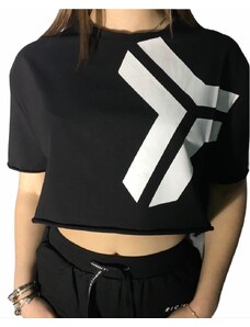 T-shirt maniche corte Donna RICHMOND SPORT UWP21052TS Cotone Nero -