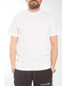 T-shirt maniche corte Uomo RICHMOND SPORT UMP22080TS Cotone Bianco -