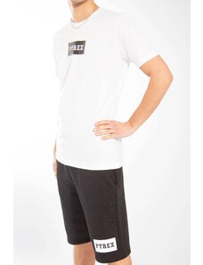 T-shirt maniche corte Uomo PYREX 22EPB43251 Cotone Bianco -