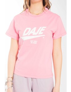T-shirt maniche corte Donna DAJE TSDJ01002D Cotone Rosa -