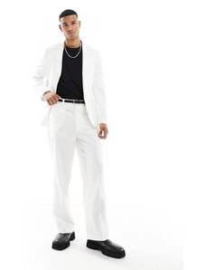 Gianni Feraud - Pantaloni da abito bianchi a fondo ampio-Bianco