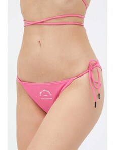 Karl Lagerfeld slip da bikini colore rosa