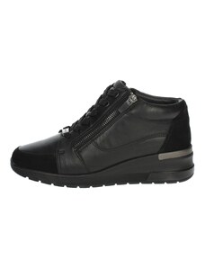 Sneakers alte Donna Cinzia Soft IV15450-SS pelle bovina Nero -