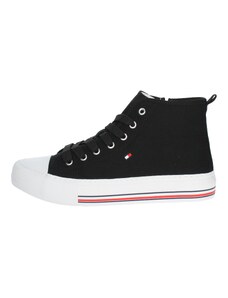 Sneakers alte Donna Tommy Hilfiger T3A9-32679-0890 Tessuto Nero -
