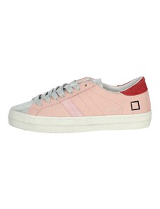 Sneakers basse Donna D.A.T.E. HILL LOW CAMP.372 pelle bovina Rosa -