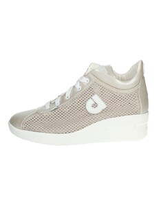 Sneakers basse Donna Agile By Rucoline JACKIE CHAMBERS 226 Sintetico e Tessuto Beige -
