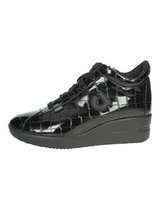 Sneakers basse Donna Agile By Rucoline JACKIE COCCO 226 Sintetico Nero -