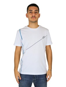 T-shirt maniche corte Uomo COSTUME NATIONAL NMF47003TS Cotone Bianco -