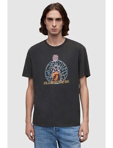 AllSaints t-shirt in cotone Dimension uomo colore nero