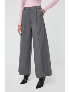 Karl Lagerfeld pantaloni donna colore grigio
