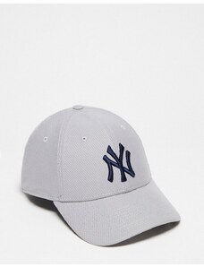 New Era - New York Yankees 9Forty - Cappellino unisex grigio testurizzato