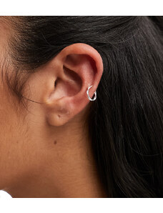 Kingsley Ryan - Orecchino ear cuff in argento sterling con design attorcigliato