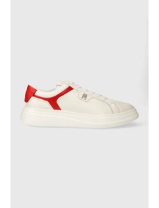 Tommy Hilfiger sneakers in pelle POINTY COURT SNEAKER colore bianco FW0FW07460