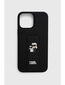 Karl Lagerfeld custodia per telefono iPhone 13 Pro Max 6.7'' colore nero