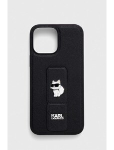 Karl Lagerfeld custodia per telefono iPhone 13 Pro Max 6.7'' colore nero