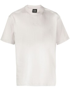 44 Label T-shirt bianca logo nero